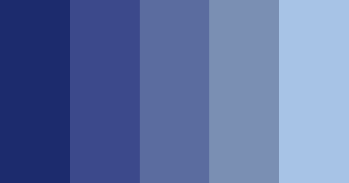 Download creepy blue color palette PNG image (landscape)