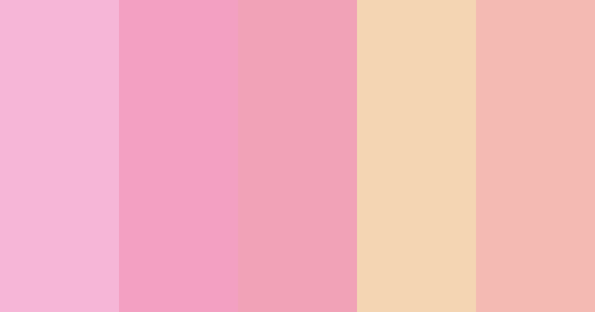 Download  sakura mochi color palette PNG image (landscape)