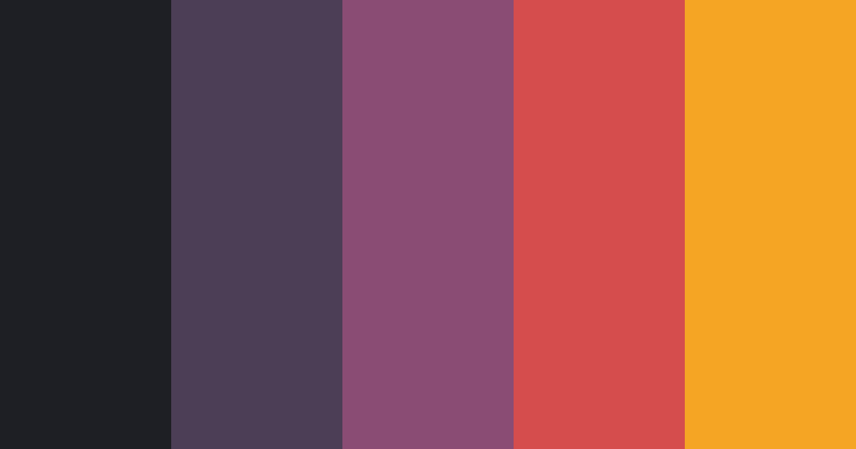 Download dark rebel color palette PNG image (landscape)