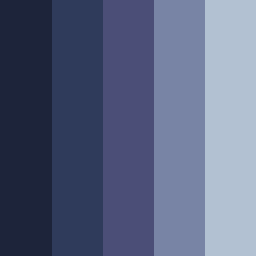  in Cielo Notturno Color Palettes