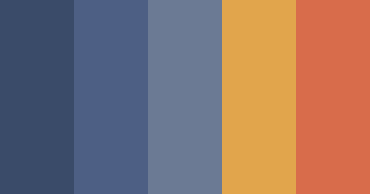 Download twilight harmony color palette PNG image (landscape)