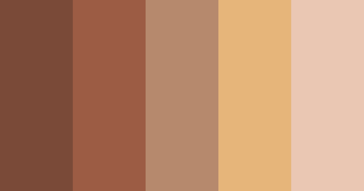 Download auburn sunset color palette PNG image (landscape)