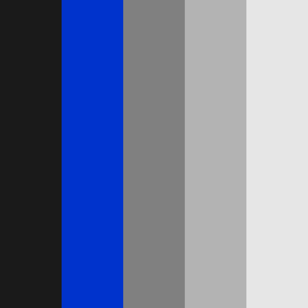 Download midnight blues color palette PNG image (square)