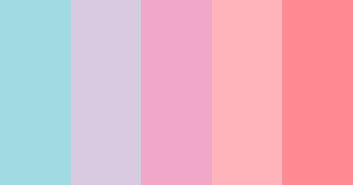 Download winter psychedelic iridescent color palette PNG image (landscape)