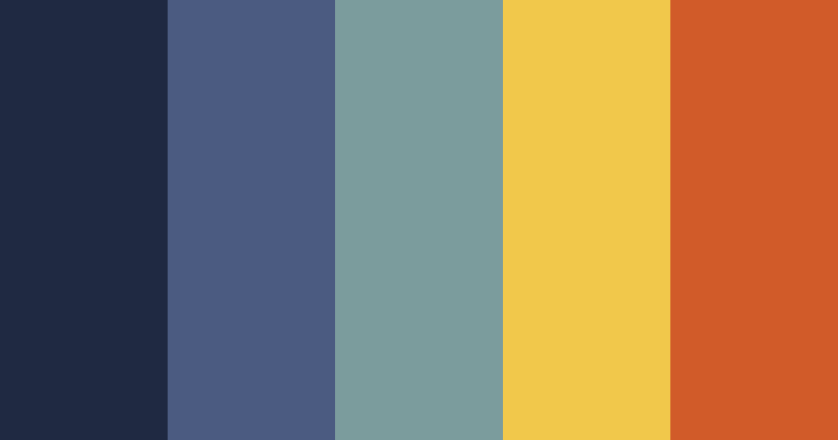 Download detective color palette PNG image (landscape)