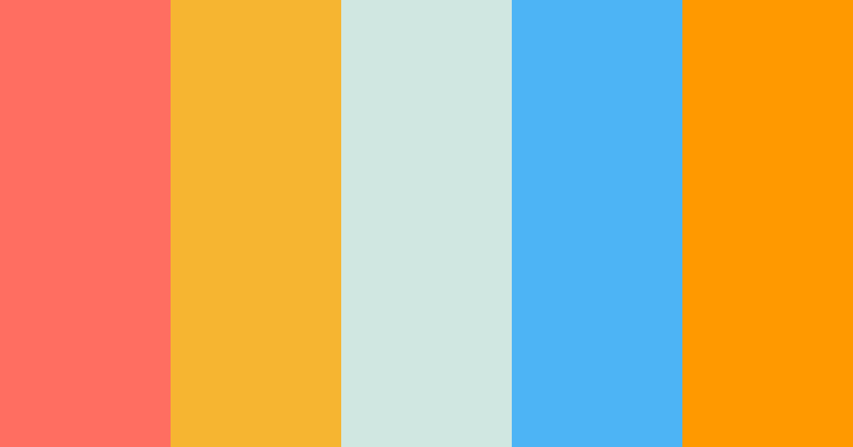 Download hawaii sunset color palette PNG image (landscape)