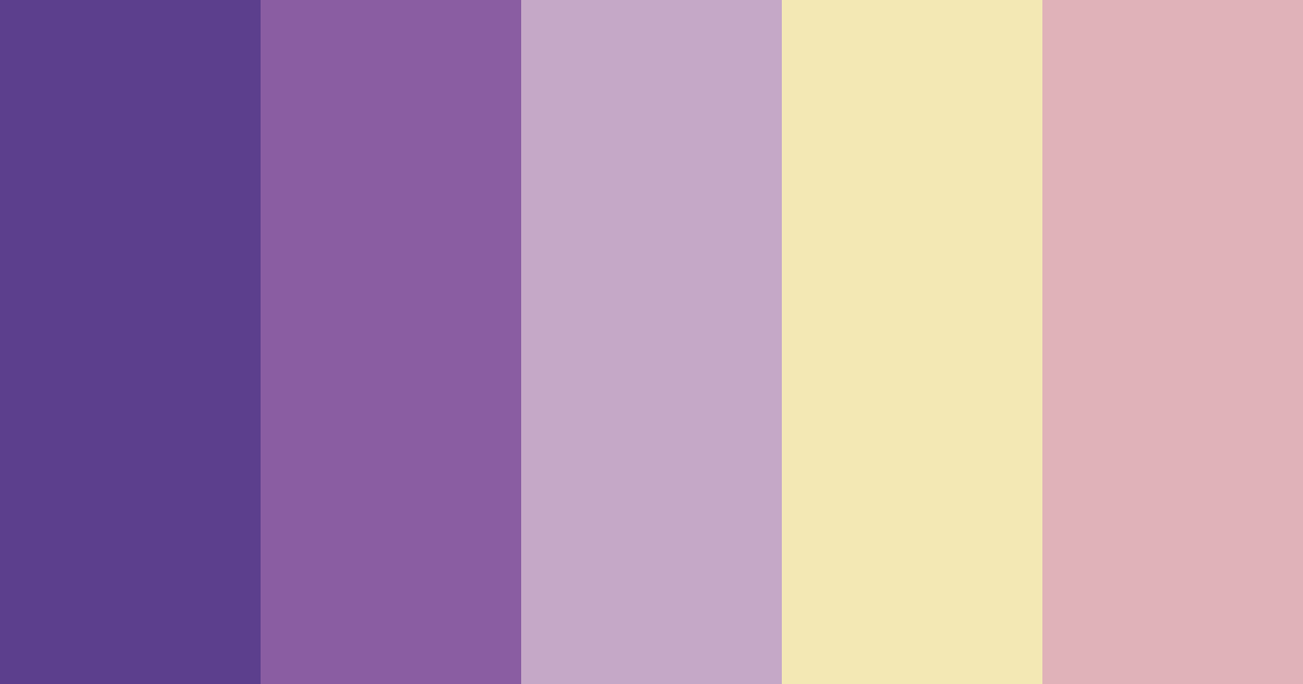 Download medieval dream color palette PNG image (landscape)