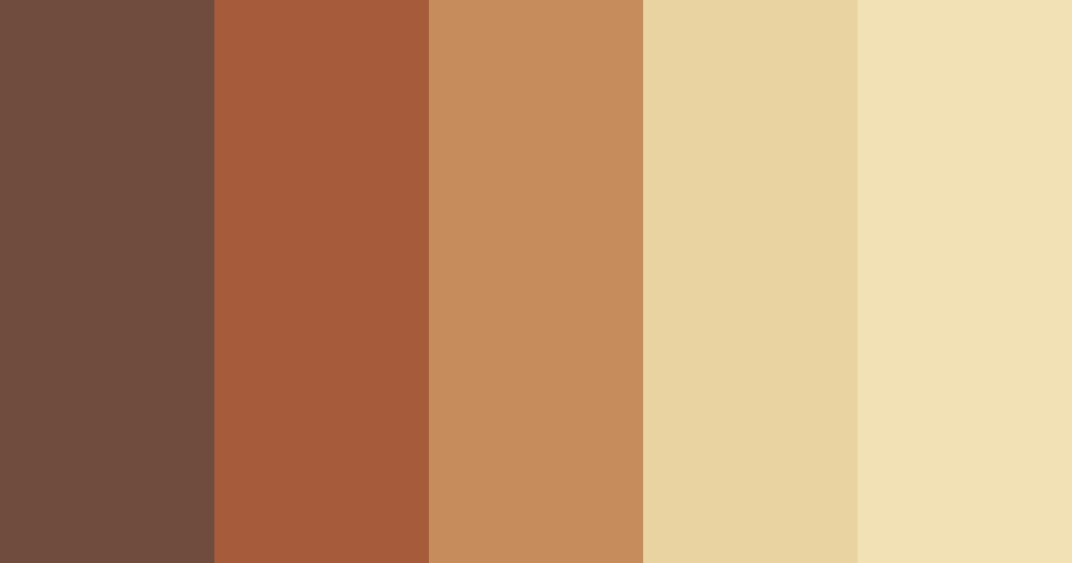 Download pinecone color palette PNG image (landscape)