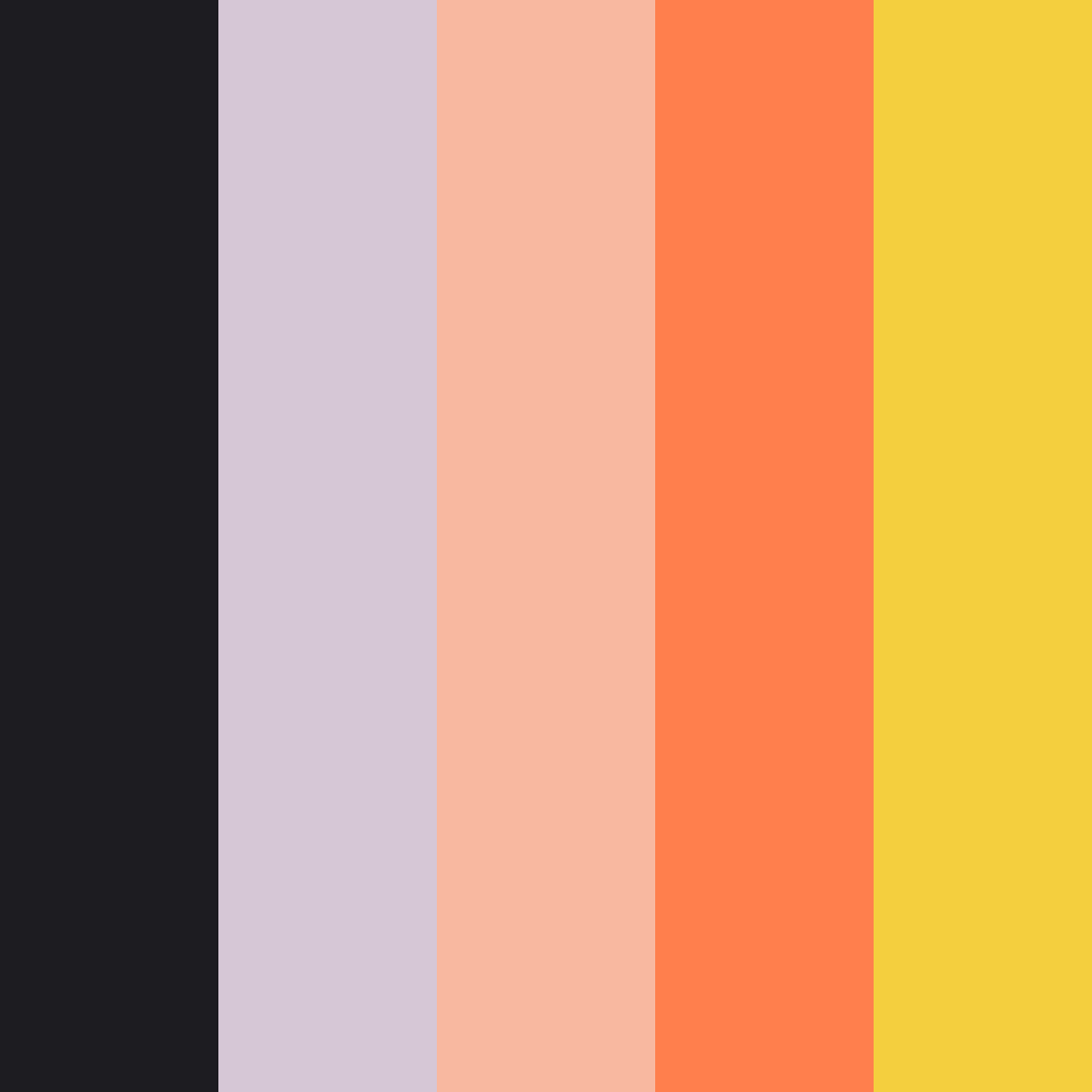 Download zomboe color palette PNG image (square)