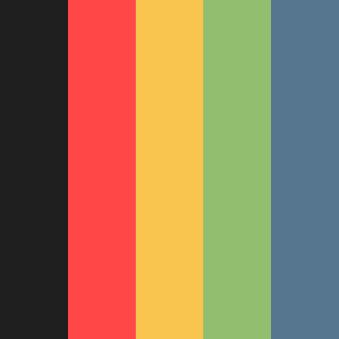 Download slipknot color palette PNG image (square)