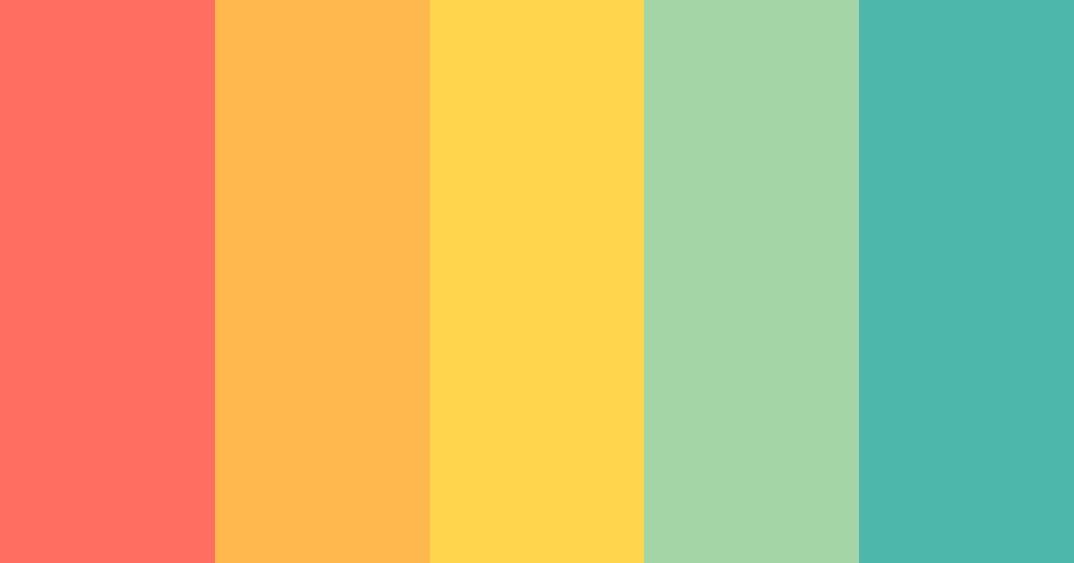 Download watermelon color palette PNG image (landscape)