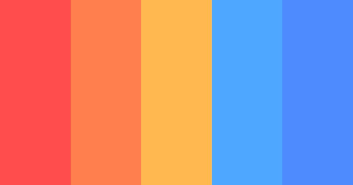Download joey network red and blue color palette PNG image (landscape)