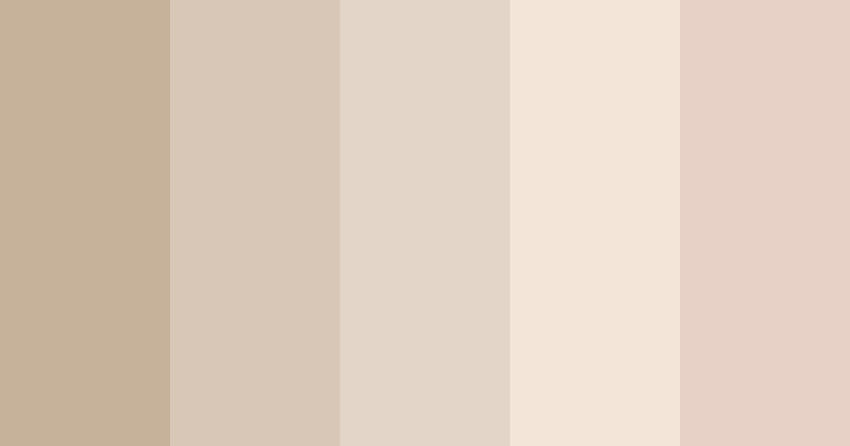 Download milk coffee color palette PNG image (landscape)