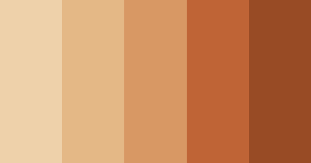 Download milk coffee color palette PNG image (landscape)