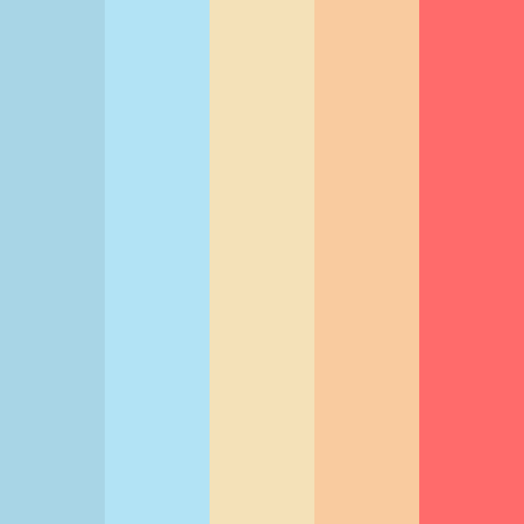 Download regent street breeze color palette PNG image (square)