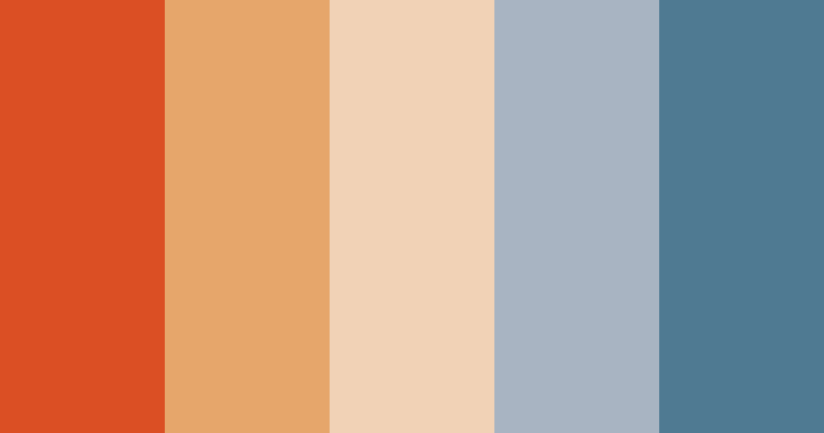 Download autumn glow color palette PNG image (landscape)