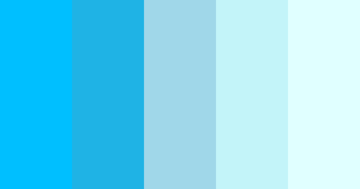 Download hatsune miku color palette PNG image (landscape)