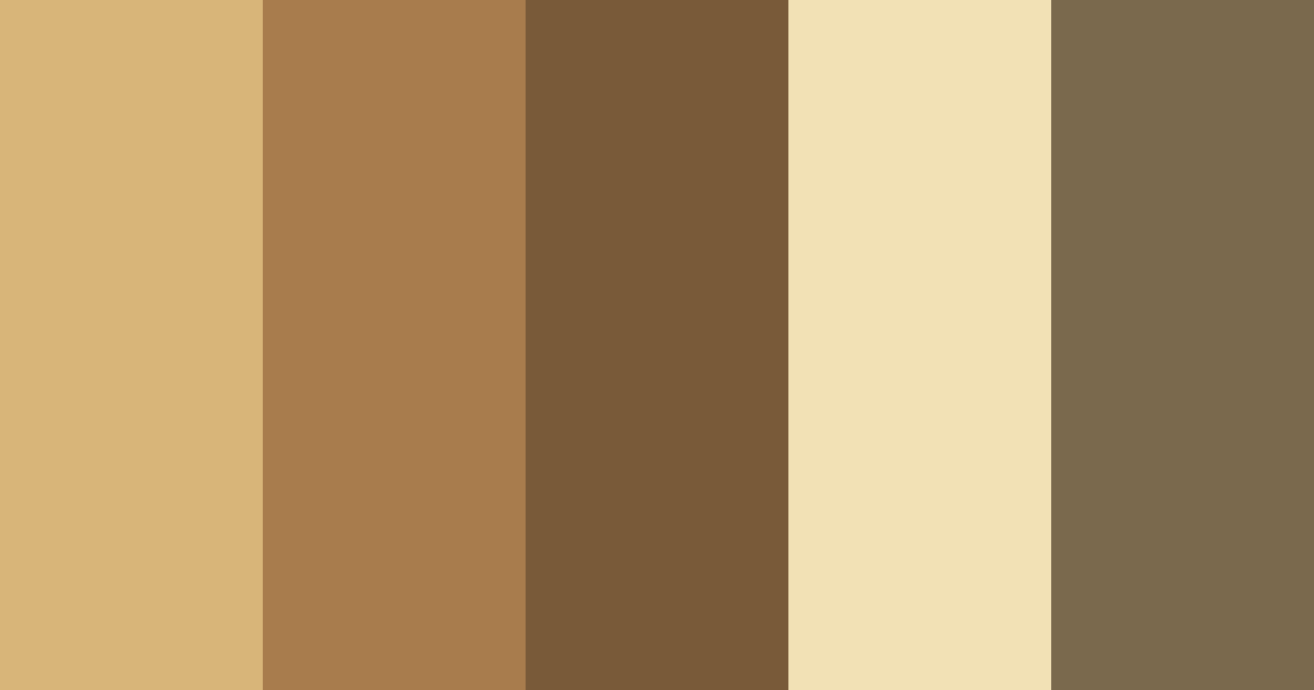 Chocolate Chip Cookie Color Palette