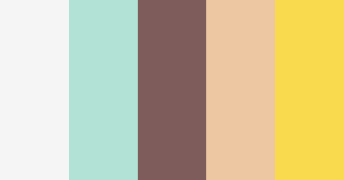 Download coastal charm color palette PNG image (landscape)