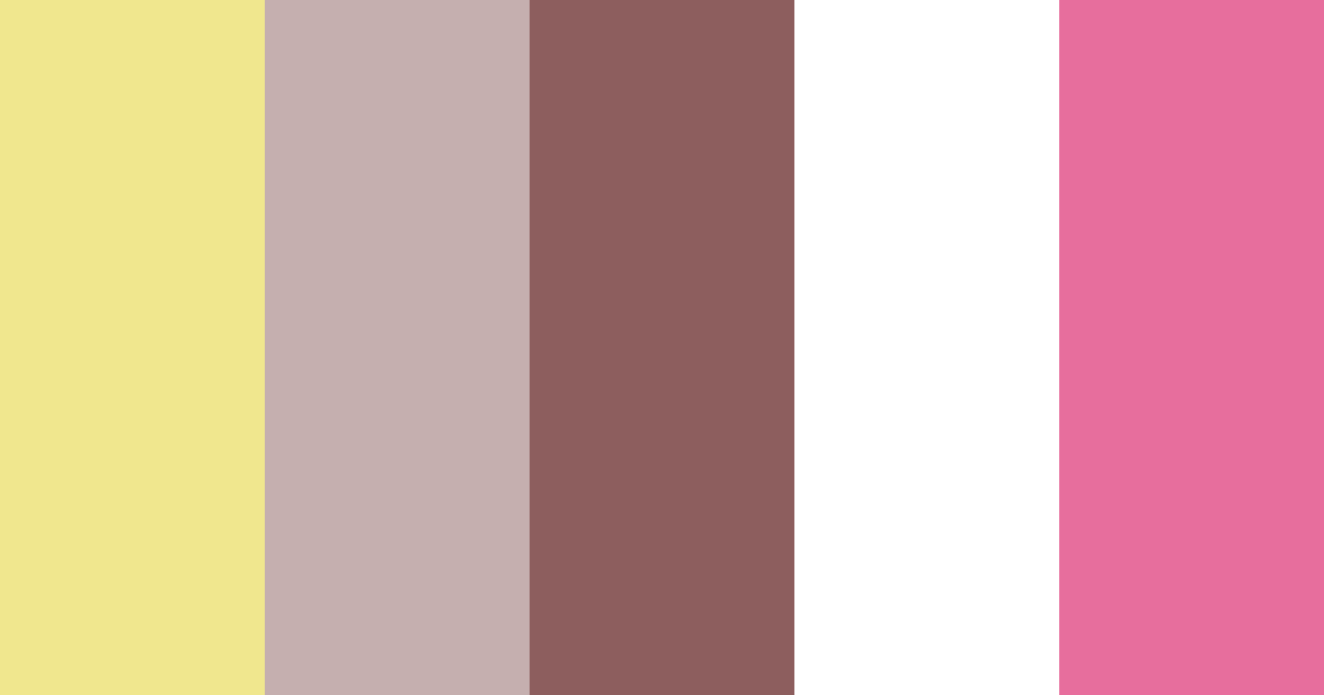 Download elegant blush color palette PNG image (landscape)