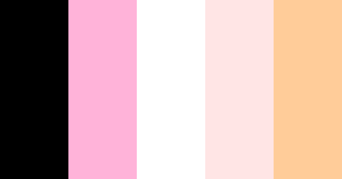 Download blushing elegance color palette PNG image (landscape)