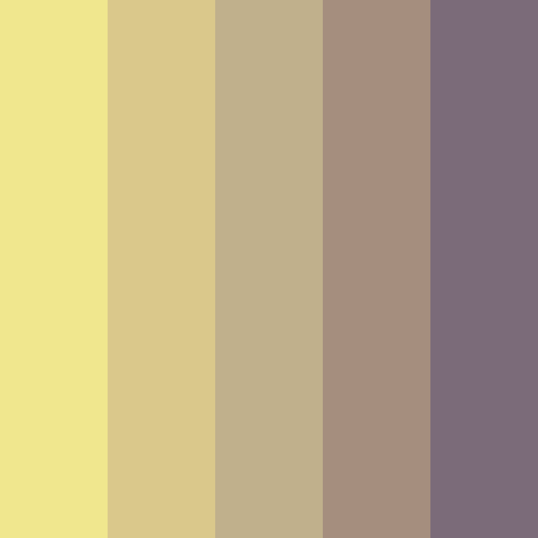 Platinum Blonde Color Palette