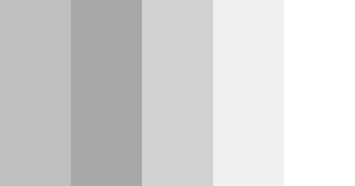 Download silver shine color palette PNG image (landscape)