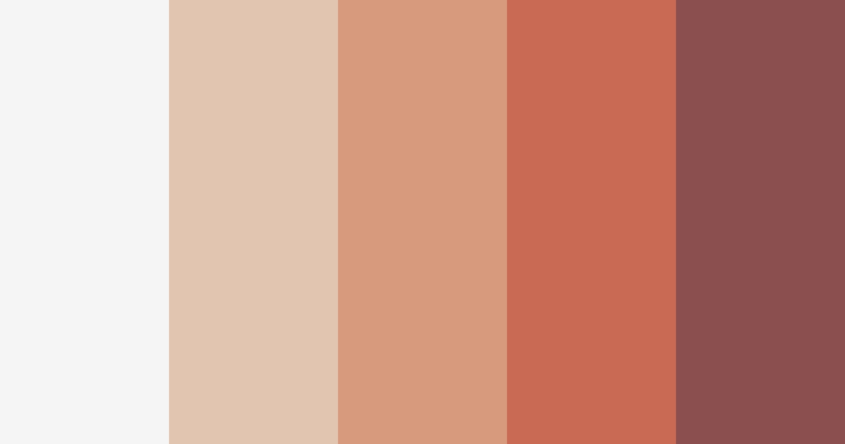 Desert Rose Color Palette