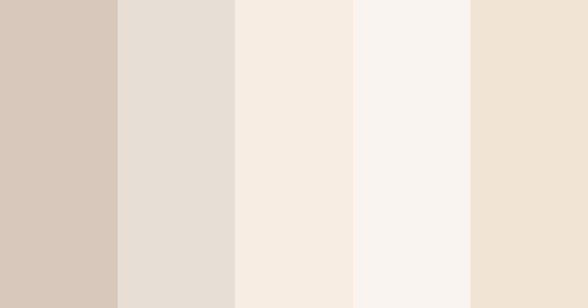 Download soft greige color palette PNG image (landscape)