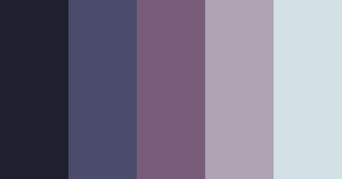 Download elegant noir color palette PNG image (landscape)