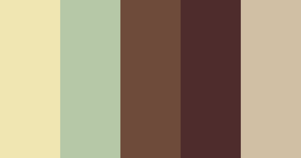 Download earthy elegance color palette PNG image (landscape)