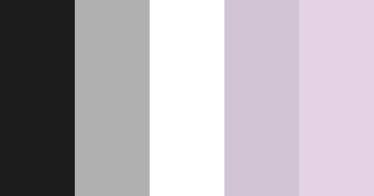 Download elegant monochrome color palette PNG image (landscape)