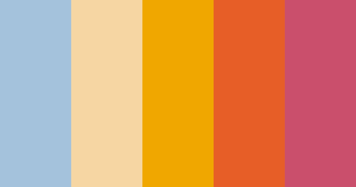 Download winter wonderland color palette PNG image (landscape)