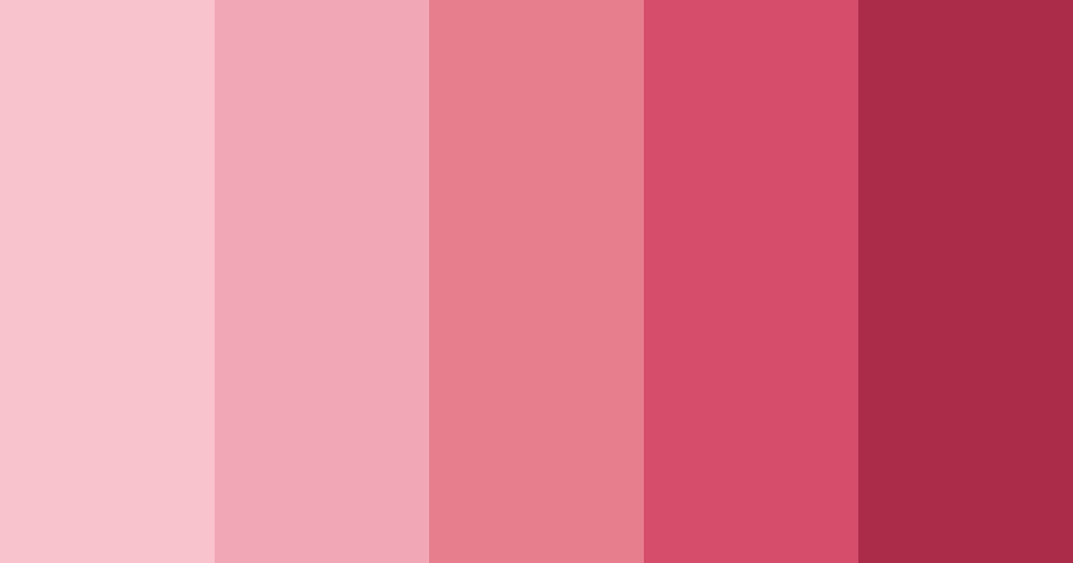 Download romantic color palette PNG image (landscape)
