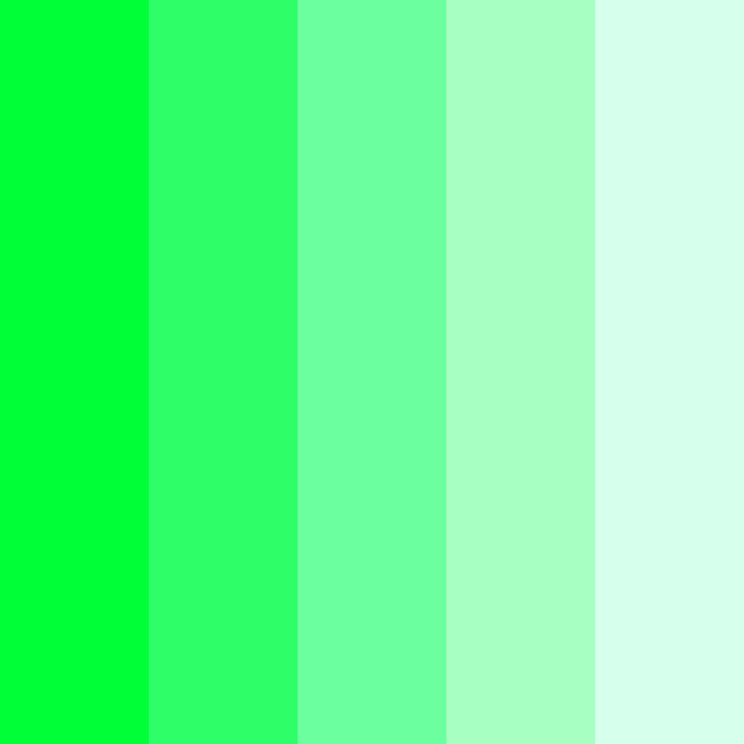 Download radioactive color palette PNG image (square)