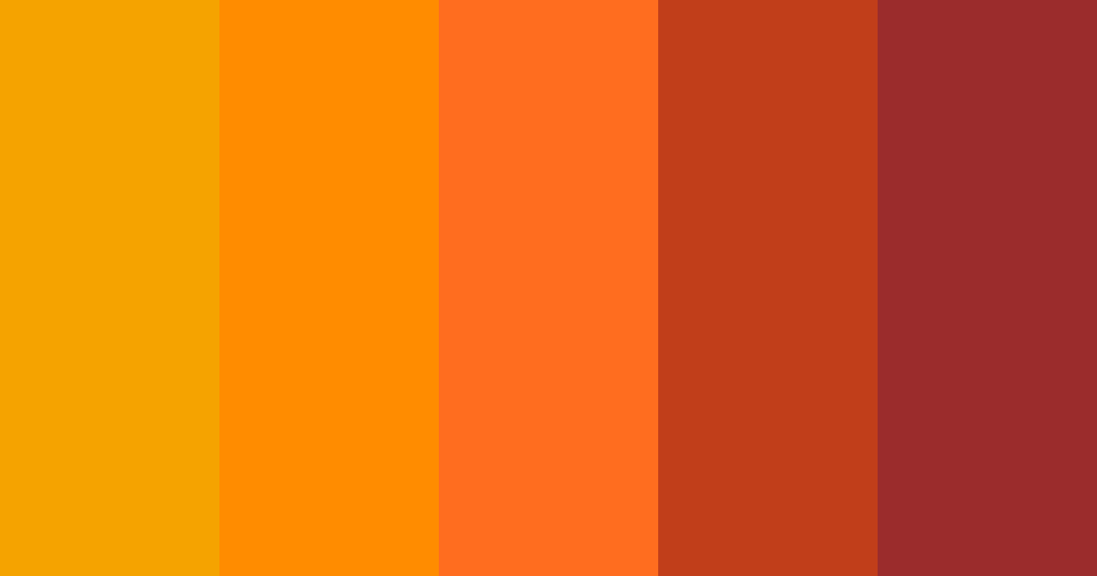 Download retro sunset color palette PNG image (landscape)