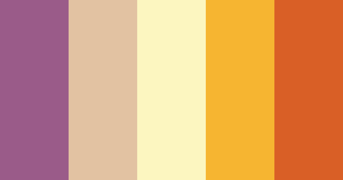 Download rowdy reverie color palette PNG image (landscape)