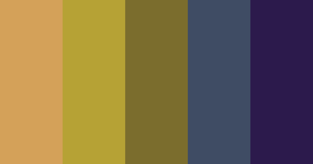 Download royal elegance color palette PNG image (landscape)