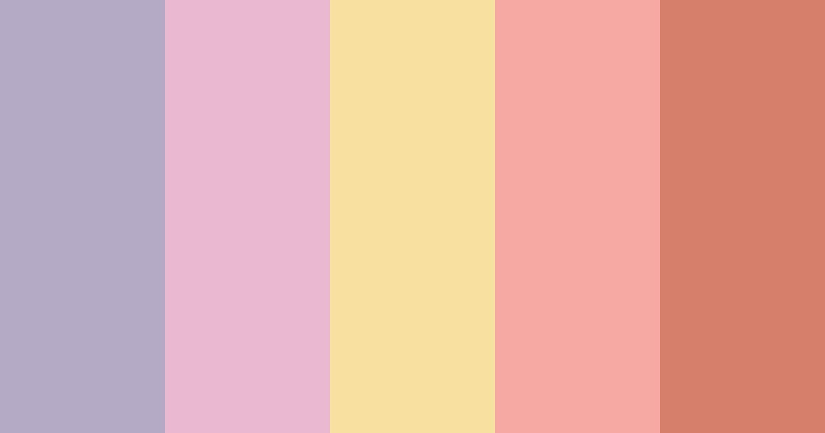 Download cat lover color palette PNG image (landscape)