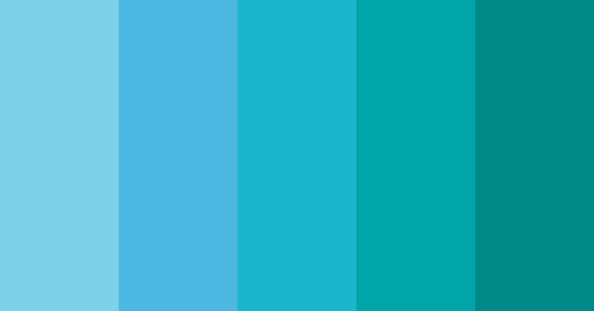 Download hatsune miku color palette PNG image (landscape)