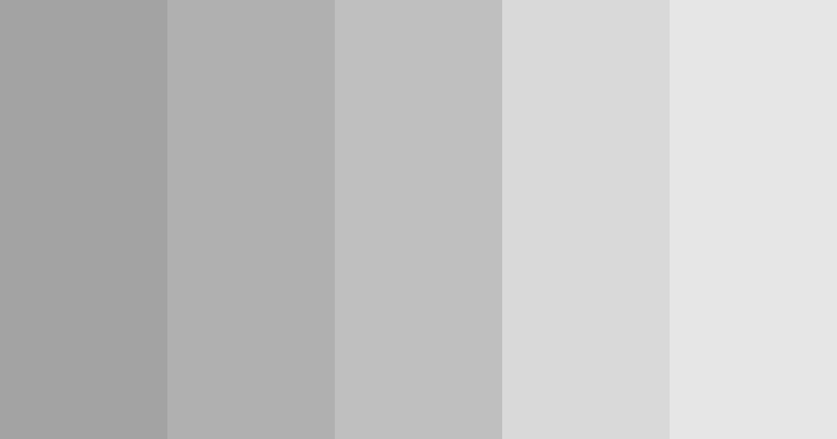 Download gray elegance color palette PNG image (landscape)