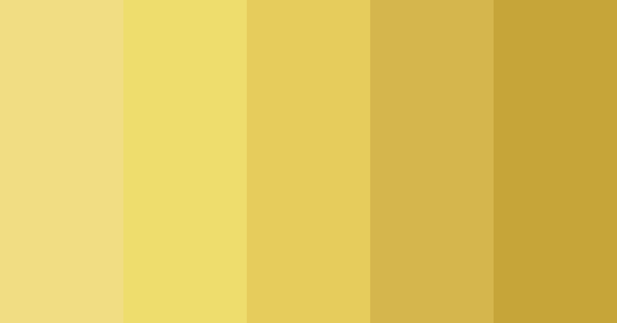 Download sunny buff color palette PNG image (landscape)