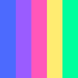 in 80s Color Palettes