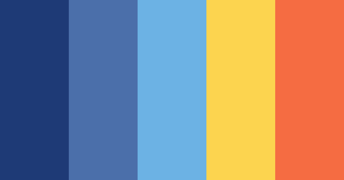 Download denim delight color palette PNG image (landscape)