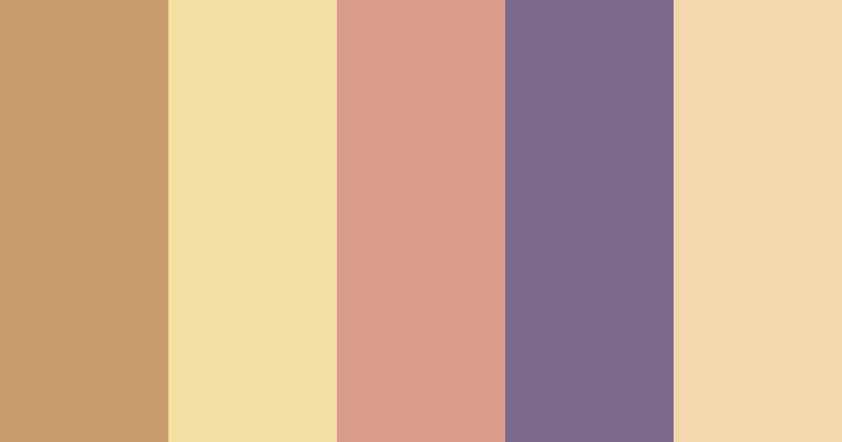 Download calico dream color palette PNG image (landscape)