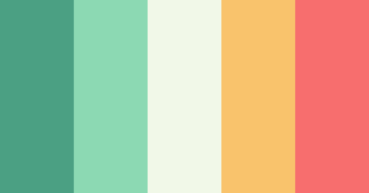 Download zombie bun color palette PNG image (landscape)