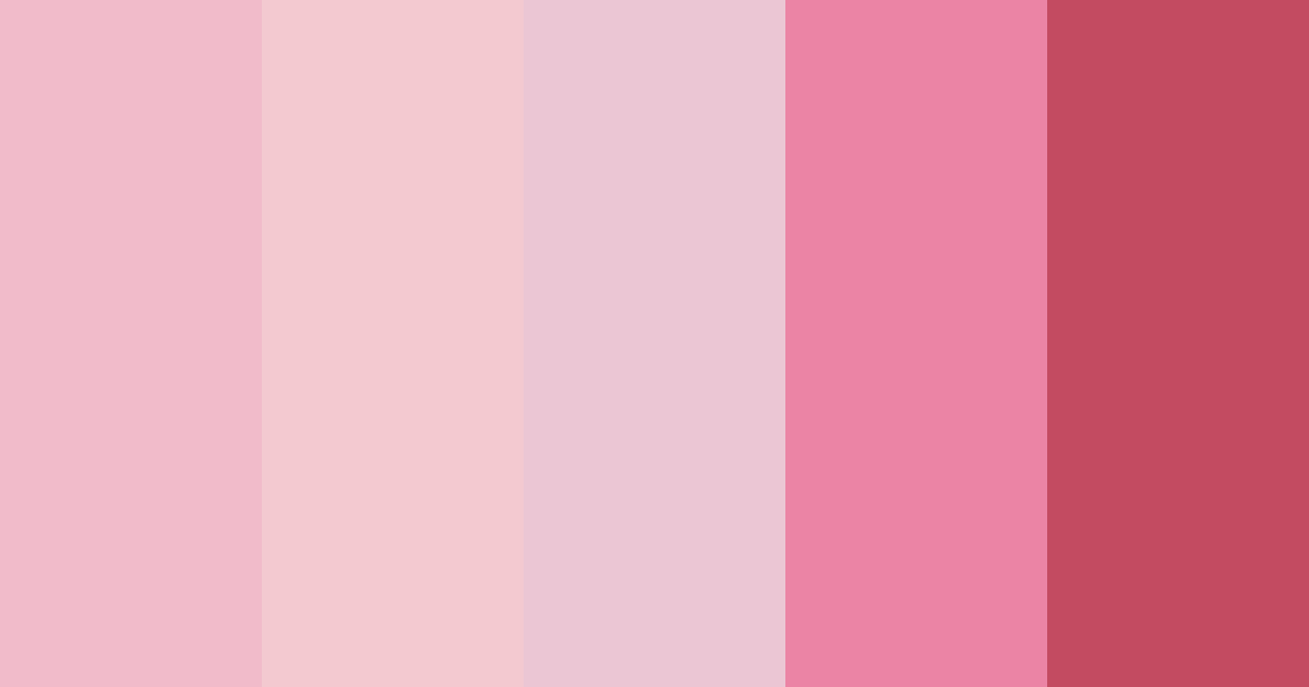 Download coquette charm color palette PNG image (landscape)