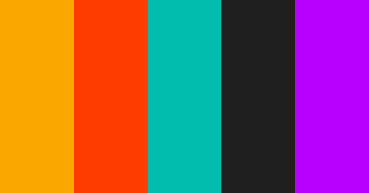 Download punk 60s alien color palette PNG image (landscape)
