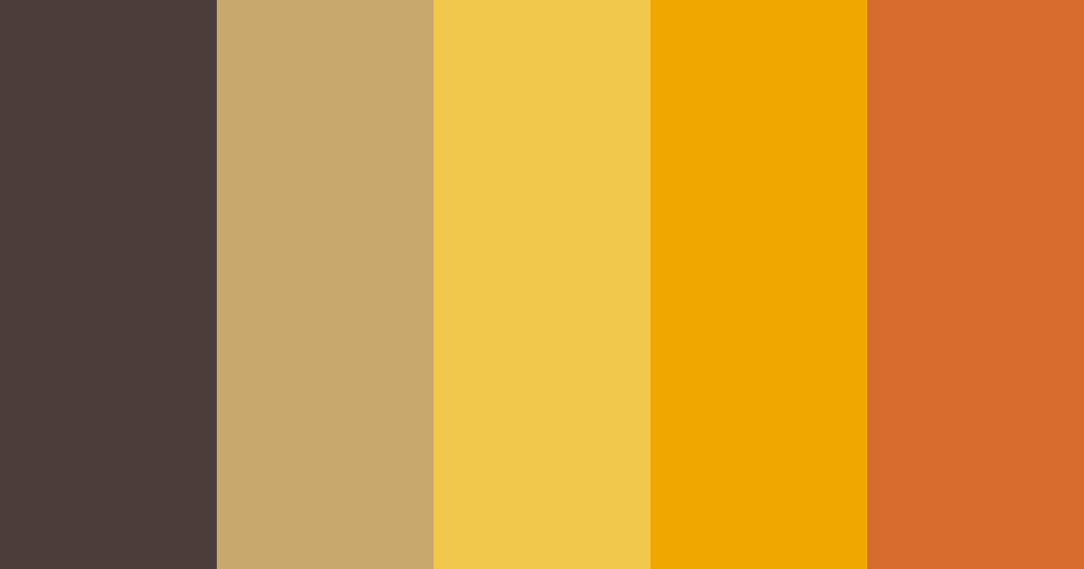 Download golden sands color palette PNG image (landscape)