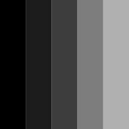 Black Knight in Minimalist Color Palettes